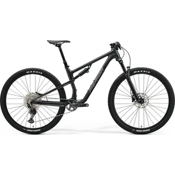 Horské kolo Celoodpružené kolo MERIDA Ninety-Six 400 Silk Black (Dark Silver) - L 2025