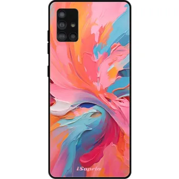 Pouzdro na mobilní telefon Lesklé pouzdro iSaprio pro Samsung Galaxy A51 - Color Paint (Lesklé pouzdro, kryt, obal iSaprio Exclusive na mobil Samsung Galaxy A51 s motivem Color Paint - elegantní skleněný vzhled, skvělá ochrana mobilu a luxusní styl, vyrobeno v Česku)