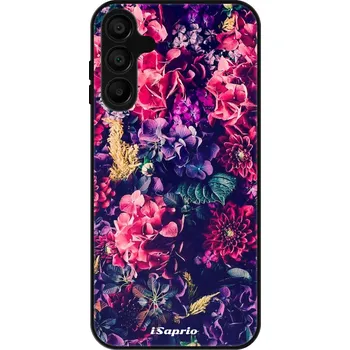 Pouzdro na mobilní telefon Lesklé pouzdro iSaprio pro Samsung Galaxy A15 / A15 5G - Flowers 10 (Lesklé pouzdro, kryt, obal iSaprio Exclusive na mobil Samsung Galaxy A15 / A15 5G s motivem Flowers 10 - elegantní skleněný vzhled, skvělá ochrana mobilu a luxusní styl, vyrobeno v Česku