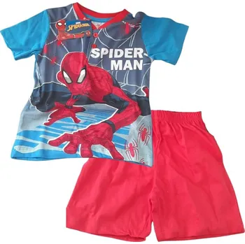 Chlapecké pyžamo SUN CITY Dětské pyžamo s motivem Spiderman – triko + kraťasy pro 3leté dítě