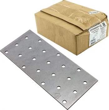 Tesařské kování Oramat 50ks - 60x140mm hr. 2,0mm Spojovací deska - plotna - děrovaná, PP5