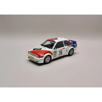 autíčko Ford Escort MK III RS Turbo #35 AvD/STH Hunsrück Rallye 1985 1:18 MCG Prasklina na obalu