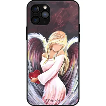 Pouzdro na mobilní telefon Lesklé pouzdro iSaprio pro Apple iPhone 11 Pro - Angel of Love (Lesklé pouzdro, kryt, obal iSaprio Exclusive na mobil Apple iPhone 11 Pro s motivem Angel of Love - elegantní skleněný vzhled, skvělá ochrana mobilu a luxusní styl, vyrobeno v Česku)