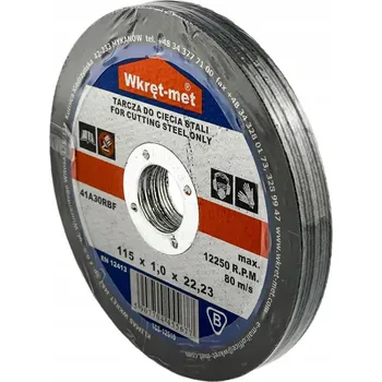 Řezný kotouč Klimas Wkret-Met 115x1,0mm - 10ks - Řezný kotouč na ocel