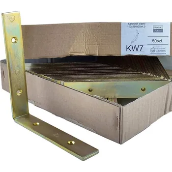 Úhloměr Oramat 50ks - 150x150x25x4,0mm KW7 - Úzky uholník - stolársky, nábytkový