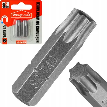 Bit Klimas Wkret-Met TX-40 - 2ks - Nadstavce - Bity torx