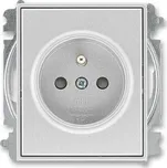 ABB 6619E-A06357 08 Time Zásuvka jednonásobná, chráněná, s clonkami, bezšroubové svorky