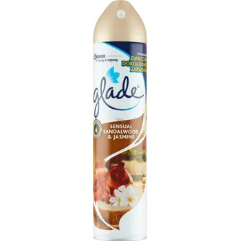 Glade Osvěžovač vzduchu sprej 300 ml, Sandalwood & Jasmine