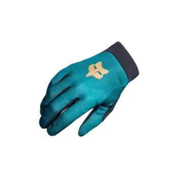 Cyklistické rukavice Fox Racing x Trek pánské MTB cyklistické rukavice Ranger tmavě zelené - L