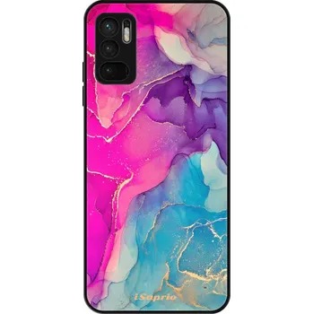 Pouzdro na mobilní telefon Lesklé pouzdro iSaprio pro Xiaomi Redmi Note 10 5G - Purple Ink (Lesklé pouzdro, kryt, obal iSaprio Exclusive na mobil Xiaomi Redmi Note 10 5G s motivem Purple Ink - elegantní skleněný vzhled, skvělá ochrana mobilu a luxusní styl, vyrobeno v Česku)