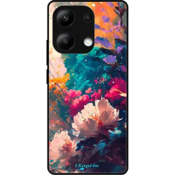 Pouzdro na mobilní telefon Lesklé pouzdro iSaprio pro Xiaomi Redmi Note 13 4G - Flower Design (Lesklé pouzdro, kryt, obal iSaprio Exclusive na mobil Xiaomi Redmi Note 13 4G s motivem Flower Design - elegantní skleněný vzhled, skvělá ochrana mobilu a luxusní styl, vyrobeno v Česku)