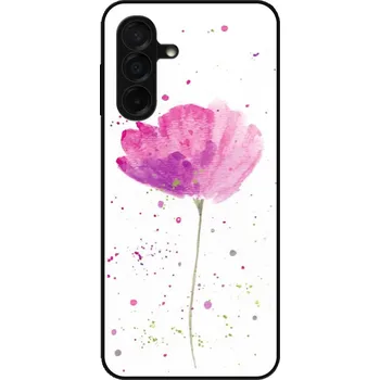 Pouzdro na mobilní telefon Lesklé pouzdro iSaprio pro Samsung Galaxy A26 5G - Poppies (Lesklé pouzdro, kryt, obal iSaprio Exclusive na mobil Samsung Galaxy A26 5G s motivem Poppies - elegantní skleněný vzhled, skvělá ochrana mobilu a luxusní styl, vyrobeno v Česku)