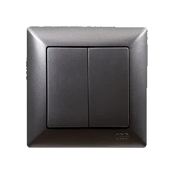 vypínač Visage Ambience vypínač č.5b, kouřový