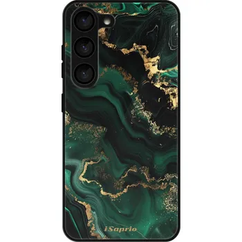 Pouzdro na mobilní telefon Lesklé pouzdro iSaprio pro Samsung Galaxy S23 5G - Emerald (Lesklé pouzdro, kryt, obal iSaprio Exclusive na mobil Samsung Galaxy S23 5G s motivem Emerald - elegantní skleněný vzhled, skvělá ochrana mobilu a luxusní styl, vyrobeno v Česku)