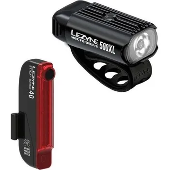 Cyklistika Lezyne sada osvětení HECTO DRIVE 500XL / STICK+ DRIVE