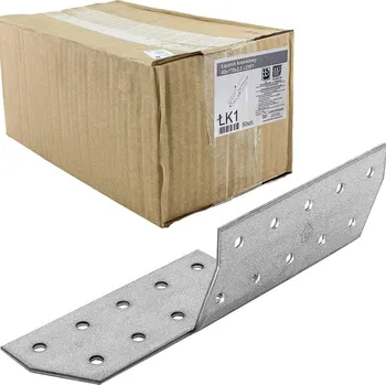 Tesařské kování Oramat 50ks - 40x170mm hr. 2,0mm Spojka vaznice krokev - Levá, LK1