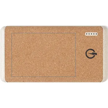 Powerbanka Bezdrátová powerbanka 10000mAh 5 FRONT, 55x80mm Laserové gravírování, 1 barva