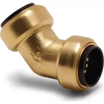 Kompresor 2150038 Úhlová spojka 45° (mosaz) Aircraft, trubka 28 mm