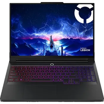 Notebook Lenovo Legion Pro 7 16IAX10H Intel Core Ultra 9 275HX Laptop 40,6 cm (16") WQXGA 64 GB DDR5-SDRAM 2 TB SSD NVIDIA GeForce RTX 5080 Wi-Fi 7 (802.11be) NoOS Černá