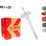 Klimas Wkret-Met 10x220mm - 100ks -Fasádní hmoždinky LTX - plastový trn