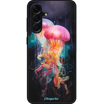 Pouzdro na mobilní telefon Lesklé pouzdro iSaprio pro Samsung Galaxy A56 5G - Abstract Jellyfish (Lesklé pouzdro, kryt, obal iSaprio Exclusive na mobil Samsung Galaxy A56 5G s motivem Abstract Jellyfish - elegantní skleněný vzhled, skvělá ochrana mobilu a luxusní styl, vyrobeno v)