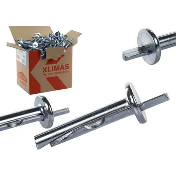 Hmoždinka Klimas Wkret-Met 6x65mm KRW - 100ks - Natloukací kotva pro montáž stropních podhledů