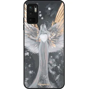 Pouzdro na mobilní telefon Lesklé pouzdro iSaprio pro Xiaomi Redmi Note 10 5G - Angel (Lesklé pouzdro, kryt, obal iSaprio Exclusive na mobil Xiaomi Redmi Note 10 5G s motivem Angel - elegantní skleněný vzhled, skvělá ochrana mobilu a luxusní styl, vyrobeno v Česku)