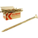 Klimas Wkret-Met TX 8x120mm - 50 ks - Vruty do dřeva se zápustnou hlavou, WKCS