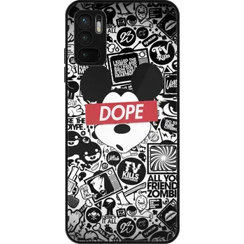 Pouzdro na mobilní telefon Lesklé pouzdro iSaprio pro Xiaomi Redmi Note 10 5G - DOPE (Lesklé pouzdro, kryt, obal iSaprio Exclusive na mobil Xiaomi Redmi Note 10 5G s motivem DOPE - elegantní skleněný vzhled, skvělá ochrana mobilu a luxusní styl, vyrobeno v Česku)