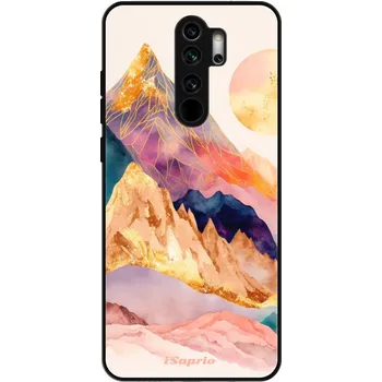 Pouzdro na mobilní telefon Lesklé pouzdro iSaprio pro Xiaomi Redmi Note 8 Pro - Abstract Mountains (Lesklé pouzdro, kryt, obal iSaprio Exclusive na mobil Xiaomi Redmi Note 8 Pro s motivem Abstract Mountains - elegantní skleněný vzhled, skvělá ochrana mobilu a luxusní styl, vyrobeno
