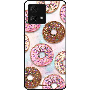 Pouzdro na mobilní telefon Lesklé pouzdro iSaprio pro Motorola Moto G84 - Donuts 11 (Lesklé pouzdro, kryt, obal iSaprio Exclusive na mobil Motorola Moto G84 s motivem Donuts 11 - elegantní skleněný vzhled, skvělá ochrana mobilu a luxusní styl, vyrobeno v Česku)