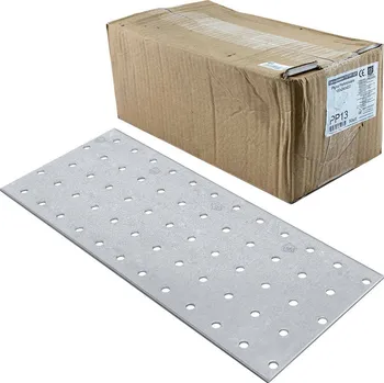 Tesařské kování Oramat 50ks - 100x240mm hr. 2,0mm Spojovací deska - plotna - děrovaná, PP13