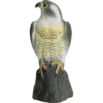 Odpuzovač zvířat Plašič ptactva stojící maketa jestřába 40 cm