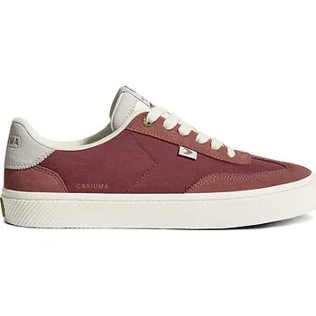 Dámské tenisky Dámské volnočasové boty Cariuma TOCA Withered Rose Suede Dark Rose Nylon Sneaker