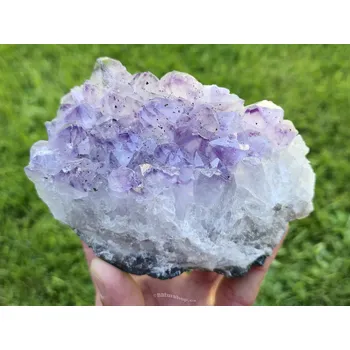 Přírodní kámen Ametystová drúza 728g
