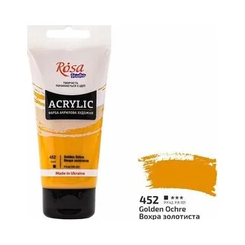 Set školních potřeb Farba akrylowa golden ochre 452 75ml