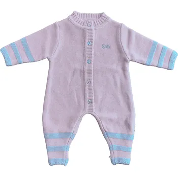 Kojenecký body Overal pro děti ze 100% merino vlny AURELIA růžový SAFA Velikost: 62/68