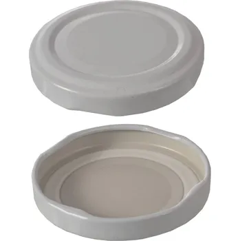 Víčko na zavařovací sklenici Víčko T.O. 53 Paster - bílá plech RTS TPE MO