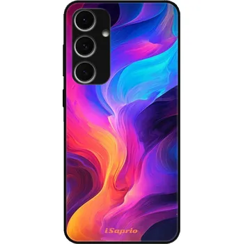 Pouzdro na mobilní telefon Lesklé pouzdro iSaprio pro Samsung Galaxy S24 FE - Abstract Wave 01 (Lesklé pouzdro, kryt, obal iSaprio Exclusive na mobil Samsung Galaxy S24 FE s motivem Abstract Wave 01 - elegantní skleněný vzhled, skvělá ochrana mobilu a luxusní styl, vyrobeno v Česku