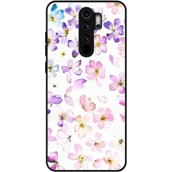 Pouzdro na mobilní telefon Lesklé pouzdro iSaprio pro Xiaomi Redmi Note 8 Pro - Wildflowers (Lesklé pouzdro, kryt, obal iSaprio Exclusive na mobil Xiaomi Redmi Note 8 Pro s motivem Wildflowers - elegantní skleněný vzhled, skvělá ochrana mobilu a luxusní styl, vyrobeno v Česku)