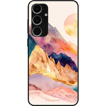 Pouzdro na mobilní telefon Lesklé pouzdro iSaprio pro Samsung Galaxy S24 FE - Abstract Mountains (Lesklé pouzdro, kryt, obal iSaprio Exclusive na mobil Samsung Galaxy S24 FE s motivem Abstract Mountains - elegantní skleněný vzhled, skvělá ochrana mobilu a luxusní styl, vyrobeno v)