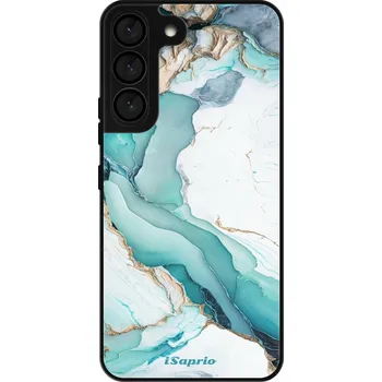 Pouzdro na mobilní telefon Lesklé pouzdro iSaprio pro Samsung Galaxy S22 5G - Color Marble 22 (Lesklé pouzdro, kryt, obal iSaprio Exclusive na mobil Samsung Galaxy S22 5G s motivem Color Marble 22 - elegantní skleněný vzhled, skvělá ochrana mobilu a luxusní styl, vyrobeno v Česku)