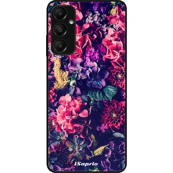 Pouzdro na mobilní telefon Lesklé pouzdro iSaprio pro Samsung Galaxy A05s - Flowers 10 (Lesklé pouzdro, kryt, obal iSaprio Exclusive na mobil Samsung Galaxy A05s s motivem Flowers 10 - elegantní skleněný vzhled, skvělá ochrana mobilu a luxusní styl, vyrobeno v Česku)