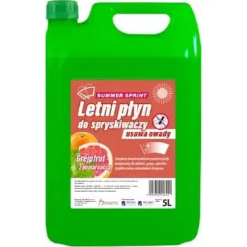 Směs do ostřikovače ATAS PLAK SUMMER SPRINT - Letní kapalina do ostřikovačů Grep-Pomeranč 5L