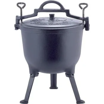 Pečicí pánev Myslivecký kotlík 7l litinový mramor