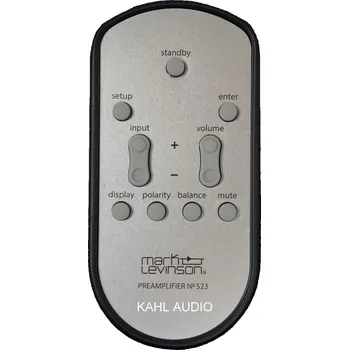 MARK LEVINSON No.523 - kompatibilní značkový dálkový ovladač General