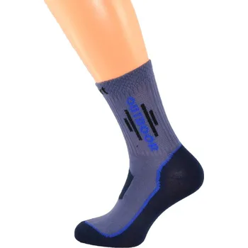Pánské ponožky Gapo Pánské sportovní ponožky Outdoor 1. Velikost: 11-12 (EU 47-48), 2. Barva: Ocelová/modrá