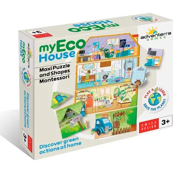 Puzzle Můj EKO dům - vzdělávací puzzle