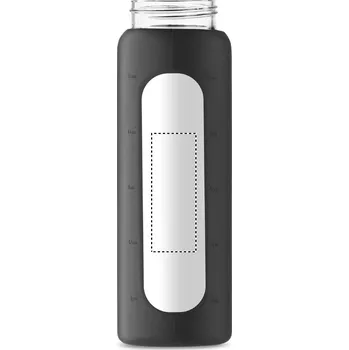 Dóza na potraviny Skleněná obědová nádoba MO6973 70 SIDE 1 GLASS, 80x30mm Tamponový tisk, 3 barvy