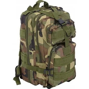 turistický batoh Vojenský batoh 48x21x26 cm 1 kg Zelená